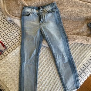 two tone jeans